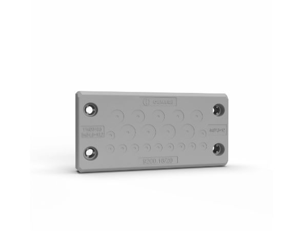 9200.16 multi-membrane cable entry plates (range-dx)