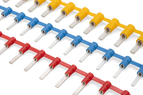 Pure Copper Insulated Crimp Cord End Terminal For Electrical Wire End Ferrules Cold Press Connector