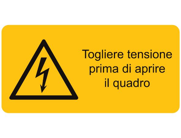 WST-LSY selbstklebendes warnschild mit symbol hochspannung + text (range-ft) WST-LSY selbstklebendes warnschild mit symbol hochspannung + text (range-ft)