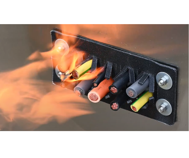 Fire safety on board trains