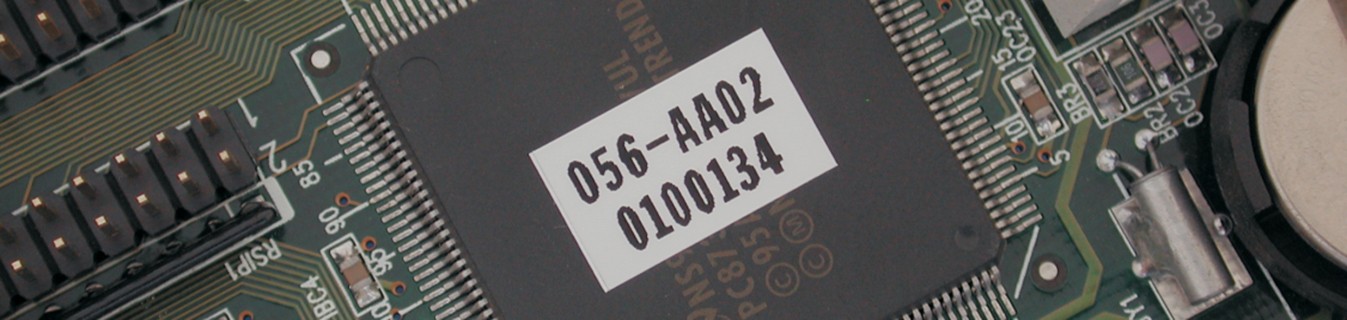 Labels en tags voor componenten en apparatuur