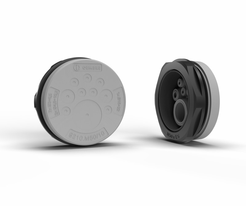 Membrane Cable Module Round multi-membrane cable entry plates IP65 for non-terminated cable ...