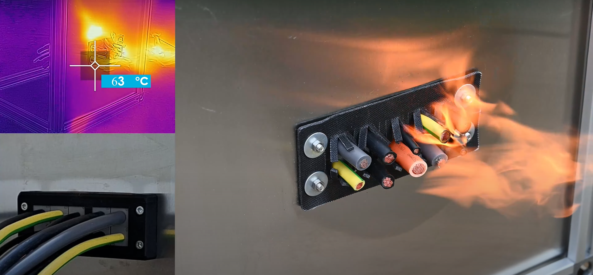 Rolling Stock Fireproof Connections